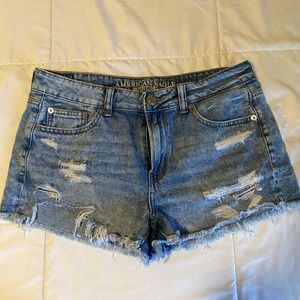 American eagle “Tomgirl Shortie” shorts